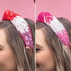Sequin Multi Color Headband