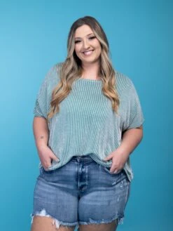 Judy Blue High Waist Adjustable Button Distressed Shorts | S - 3XL