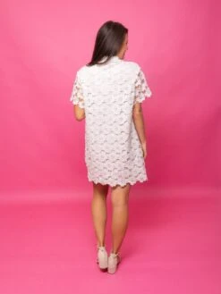Button Down Short Sleeve Lined Floral Lace Dress | S - L -Women Clothing Shop DvCVWqmZH5CXl0qCBu0XCEkXXKY2Ik7oKG0Y8zjl