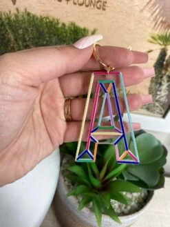 Bright Multi-Colored Resin Initial Bag Charm Key Ring *Final Sale* -Women Clothing Shop E3SgGtF9KOk1ajW5IMvkSBbG1m4NfV8zOQa0NbVp