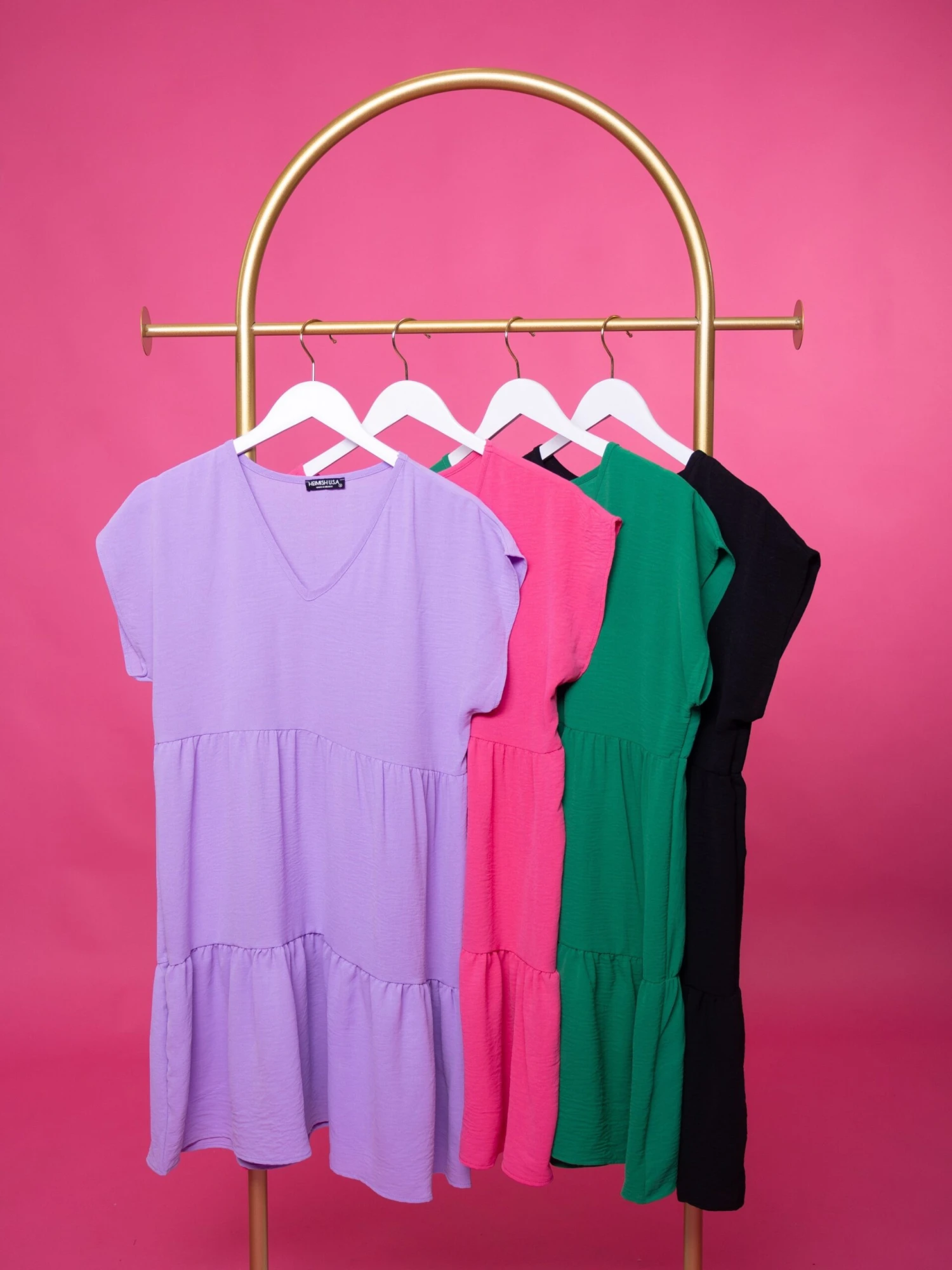 Tiered Mini Dress | S - 3X 1 Tiered Mini Dress | S - 3X