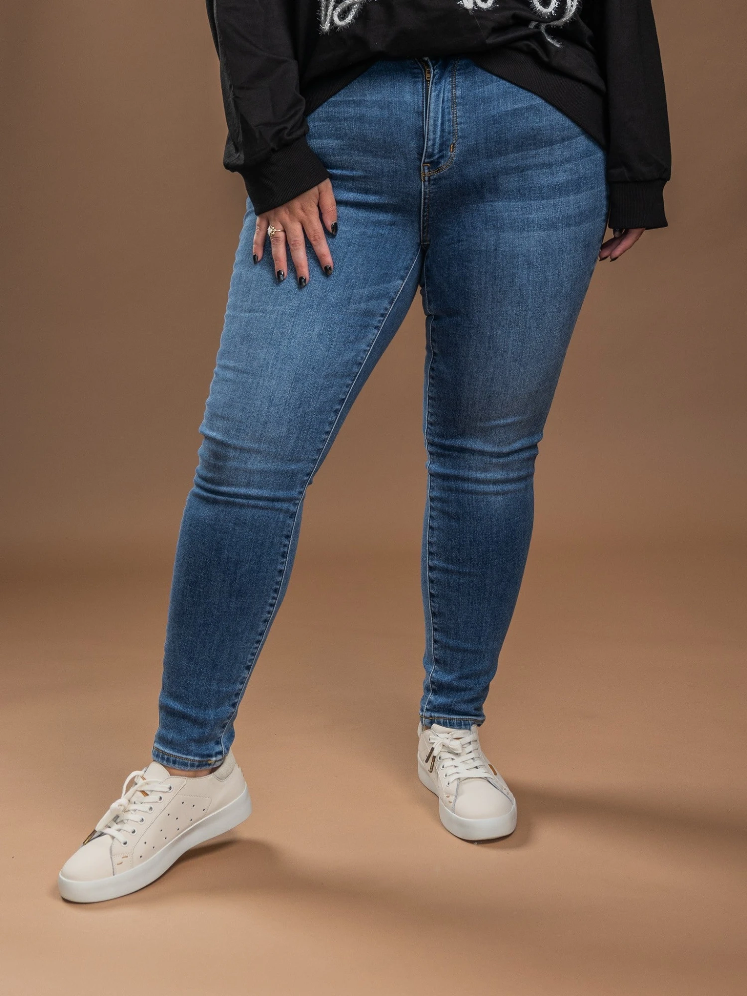 Judy Blue High Waist Classic Thermal Lined Skinny Jeans | 0 - 24 2 Judy Blue High Waist Classic Thermal Lined Skinny Jeans | 0 - 24 - Image 2