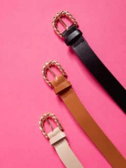 Twisted Textured Buckle Duo Belt Set*Final Sale* -Women Clothing Shop OxtHvD1MZzcz2tlNl8vipVb1Fjrrbdl8MttV3OgX