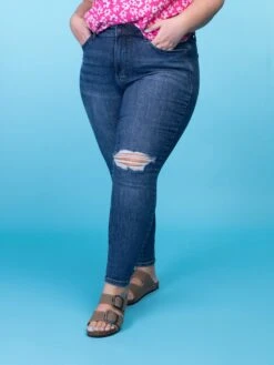 Judy Blue Mid Rise Tummy Control Destroy Skinny Jeans | 0-24 -Women Clothing Shop QbnM61xr6DkOlaYnWwJmuUihang8iCtOHE5O4bIy 1