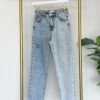 Risen High-Rise Two Tone Girlfriend Jeans | 0 - 3X