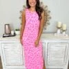 Leopard Print Sleeveless Maxi Dress | S - XL *Final Sale*