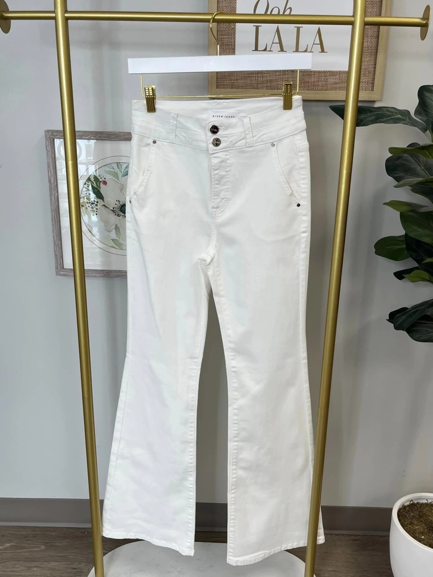 High-Rise Double Waistband Flare Pants | 0 - 3X *Final Sale* 1 High-Rise Double Waistband Flare Pants | 0 - 3X *Final Sale*