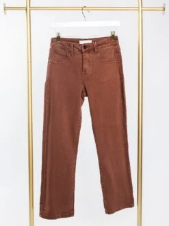 Risen Mid-Rise Straight Leg Crop Pants | 0 - 3X