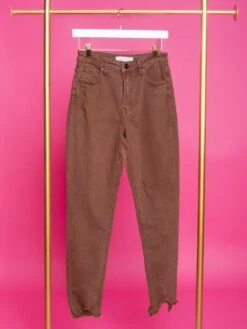 Risen High Rise SharkBite Hem Skinny Jeans | 0 - 3X