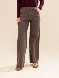 Judy Blue High Waist Retro Wide Yarn Dyed Front Patch Pockets | 0-24 -Women Clothing Shop a1ab01f2331dade034995d57ecb5c945