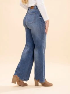 Judy Blue High Waist Tummy Control Chew Hem Destroy Wide Leg Jean | 0-24 -Women Clothing Shop a1c13a206c9102f9d73b42c0df7226fa