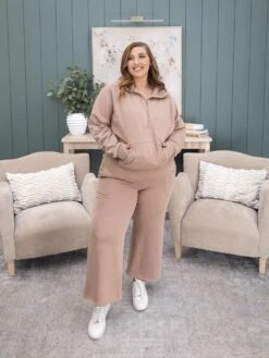 Lived In Wide Leg Crop Garment Washed 27" Pants By DD Design | S - 3XL -Women Clothing Shop a269fc4e17e98f29abf6b33484096340