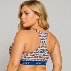 Arya Patriotic Racerback Bralette | S/M - 2X/3X JadyK -Women Clothing Shop a26cbf36b295661723f04c5625e34c49