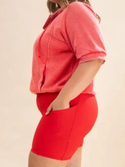 Nylon Rib Biker Shorts | S-3XL -Women Clothing Shop a33f7d4a588fb9b4b7a79eb94483196e