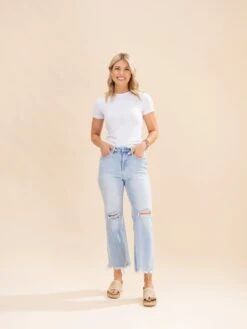 Mica Denim Super High Distressed Jeans | 0-15 -Women Clothing Shop a3539f1ce81023d11ffb36d6a9dea0ed