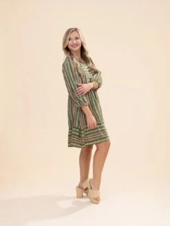 Aztec Print Baby Doll Dress | S-L -Women Clothing Shop a60d093b2478cc7527570b2f7a46f9a8