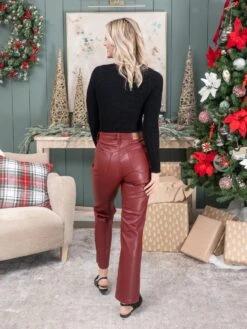 Judy Blue High Waist Tummy Control Faux Leather Straight Leg Pant | 0-24 14 Judy Blue High Waist Tummy Control Faux Leather Straight Leg Pant | 0-24 -Women Clothing Shop a6ea2d71ee1dfaac286787ff79c0506e