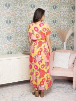 Short Sleeve V-Neck Maxi Dress | S-L -Women Clothing Shop a7d636145f1b66854b7041c9caa53837