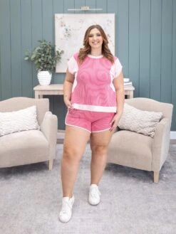 Two Toned Loose Fit Shorts | S-L Pair W/ Sku59715 -Women Clothing Shop a80b2f0305ffbaacda91c014a34ab34a