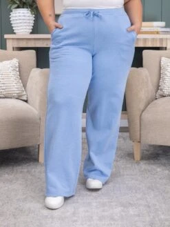 Lived In Wide Leg Garment Washed 32" Pants By DD Design | S-3XL -Women Clothing Shop a8c298a8f52199714fe78ec413815bc7