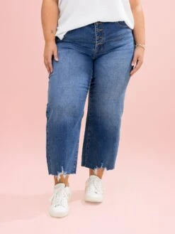 Diva Denim High Rise Wide Leg Crop Jeans | 0 - 20 -Women Clothing Shop ac1d27fd8a040c6b0f68c274a03b472a