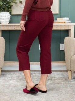 DIVA STRETCH 27" High Rise Wide Leg Stretch Crop (Fall Colors) By DD Design- New | XXS - 3X -Women Clothing Shop adb526725cedb3fa1c2ab7704cd20b23