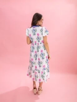 Floral Print Puff Sleeve Maxi Dress | S-XL -Women Clothing Shop aec71fe45f8fe7335813ac52bf46fd2b