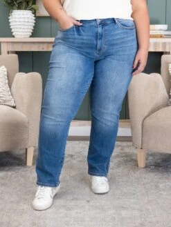 Judy Blue Vintage Wash Thermal Straight Jeans | 0 - 24 -Women Clothing Shop af1b5119f47a12d3c687b59a10b7b9b9