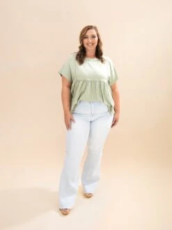 Mica Denim High Rise Flared Jeans With Raw Hem | 0-15 -Women Clothing Shop afcc39764d2bd429dff6d013106fd5fa