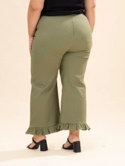 Stretch Front Pocket Ruffle Hem Twill Pants | S-XL 21 Stretch Front Pocket Ruffle Hem Twill Pants | S-XL -Women Clothing Shop afe6327afe4e5c5dff3709f1fe9a672b