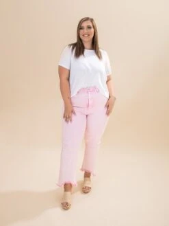 Saige Denim Tummy Control Mineral Color Kick Flare Jeans | 1-3XL -Women Clothing Shop b13053037672ee59571bb365549d5071