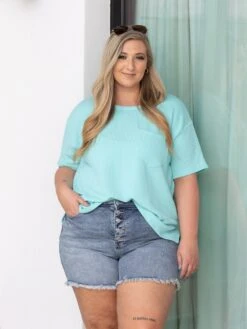 Judy Blue High Waist Button Fly Frayed Hem Shorts | S - 3XL -Women Clothing Shop b14e0bdbd9da4679d9280af74d8b4149