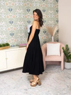 Spaghetti Straps Smocked Pleated Tiered Maxi Dress | S-XL -Women Clothing Shop b22e6b13f856096a46a27dac2efa0a01