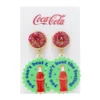 Coca-Cola Can't Beat The Feeling Earrings