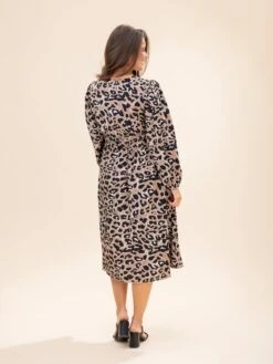 Animal Print Dress | S-L -Women Clothing Shop b3c2fc1cd3dc525453e210786ec50755