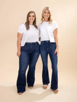 Mica Denim Super High Flare Leg Jeans | 0-15 -Women Clothing Shop b3c3ed55aaf027a90944c042c21bbbdb