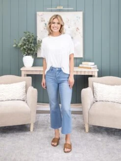 Mica Denim High Rise Cropped Flare Jean | 0-22 -Women Clothing Shop b4011f339185d511186134b95b8c9abb