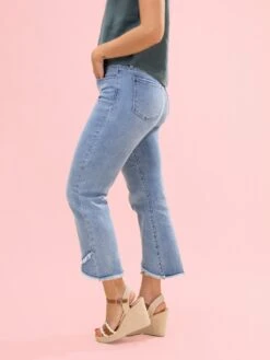 Diva Denim High Rise Cropped Straight Leg Tulip Hem Jeans | 0 - 20 -Women Clothing Shop b45fb0f7acb02d142b04afb7d69e70de