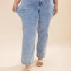 Judy Blue High Waist Stone Wash Straight Fit Jeans | 0-24W