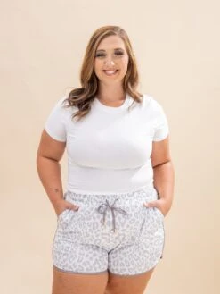 Leopard Elastic Waist Lace Up Contrast Trim Casual Shorts | S-XL 12 Leopard Elastic Waist Lace Up Contrast Trim Casual Shorts | S-XL -Women Clothing Shop b69816d02651f1bc141c3dee5e729d39