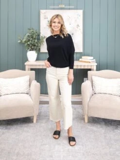 Mica Denim Chromatic High Rise Wide Crop | 0-15 -Women Clothing Shop b6ff2f7b11fa2e6b8f7805bff6d4e247