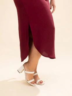 Airflow V Neck Placket W/ Front Pleat Maxi Dress W/ Pockets | S-3X -Women Clothing Shop b71d03c02339401f00a27f0644da9492