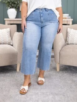 Mica Denim Super High Rise Crop Wide Leg | 0-15 -Women Clothing Shop b76871c4f635269d6d258d7dd00100fc