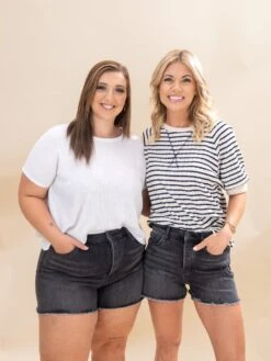 Mica Denim Super High Distressed Shorts | XS-XL