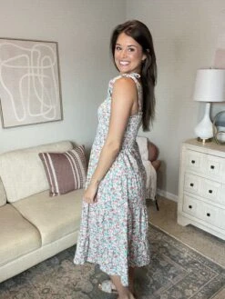 Floral Print Midi Dress | S - 3XL -Women Clothing Shop b9ytvj2Al5ice055lDytlb599iL8Zr9hMF2ZajQ3