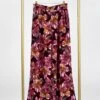 Airflow Floral Print Elastic Waist Wide Leg Pants W/ Pockets | S - 3X