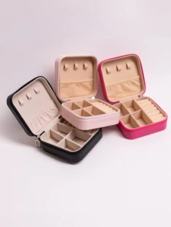 Vegan Leather Small Jewelry Box