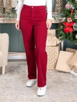 Judy Blue High Waist Garment Dyed Heart Shaped Back Pockets 90's Straight Jean | 0-24 -Women Clothing Shop bb0cad01f503abb4efc13a1c6a4c05a4