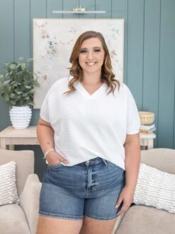 Judy Blue High Waist Shield Back Pocket Shorts | S-3XL -Women Clothing Shop bbaa40c50daf05b134e95a3308bc355e