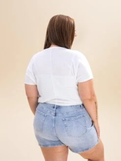 Waist Strap Detail Comfort Stretch Denim Shorts | S-XL 17 Waist Strap Detail Comfort Stretch Denim Shorts | S-XL -Women Clothing Shop bc257186ca7d4d9f089d4c4929e3c7ab
